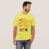 Jazz Fest Bird T-Shirt (Voorkant volledig)