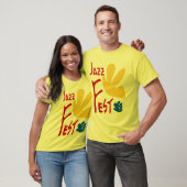 Jazz Fest Bladeren 1 T-shirt (Unisex)