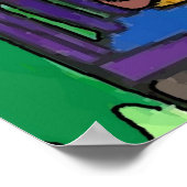 Jazz Fest Cottages Orleans Poster (Hoek)