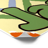 Jazz Fest Dancer ook Poster (Hoek)