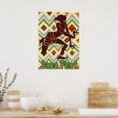 Jazz Fest Dancer ook Poster (Keuken)