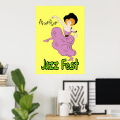 Jazz Fest Follies Poster (Thuiskantoor)