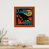 Jazz Fest Guitar 2012 Poster (Keuken)