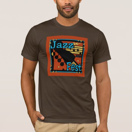 Jazz Fest Guitar 2012 T-shirt (Voorkant)