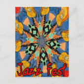 Jazz Fest Guitars 2 Briefkaart (Voorkant)