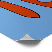 Jazz Fest Leaves Poster (Hoek)