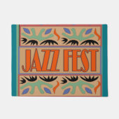 Jazz Fest naam of adres toevoegen Deurmat (Voorkant)