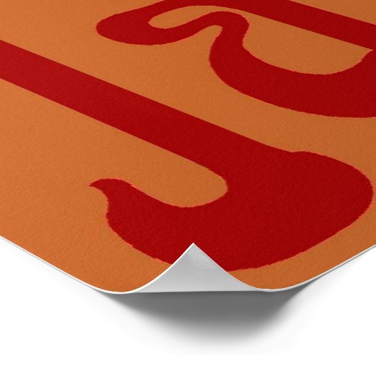 Jazz Fest Pan op Flute Poster (Hoek)