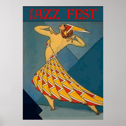 Jazz Fest Poster (Voorkant)