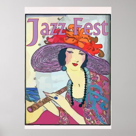 Jazz Fest Poster (Voorkant)