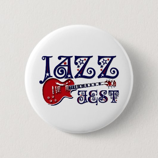 JAZZ FEST RONDE BUTTON 5,7 CM (Voorkant)