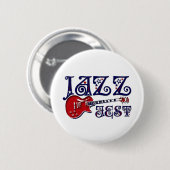 JAZZ FEST RONDE BUTTON 5,7 CM (Voorkant /achterkant)