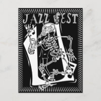 Jazz Fest Skeleton
