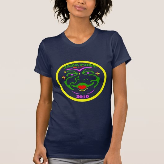 Jazz Fest Song Face 2010 T-shirt (Voorkant)