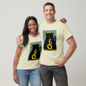 Jazz Festival, Black Cats T-Shirt (Unisex)