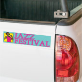 Jazz Festival Singer Bumpersticker (Op Truck)