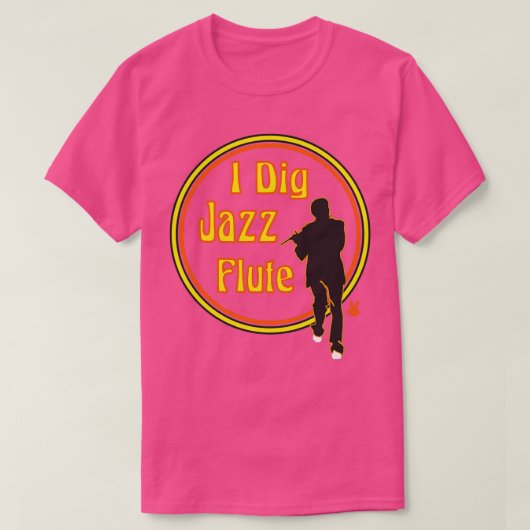 Jazz Flute T-shirt (Design voorkant)