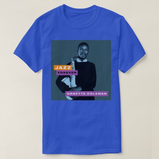 Jazz Forever Ornette Coleman T-shirt (Design voorkant)