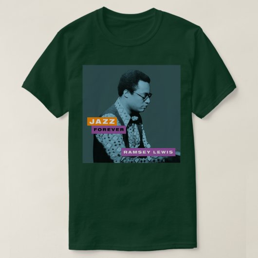 Jazz Forever Ramsey Lewis T-shirt (Design voorkant)
