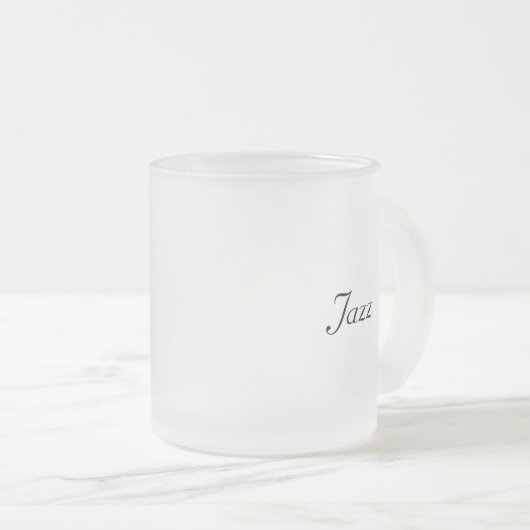 Jazz Frosted Glass Mok (Voorkant rechts)