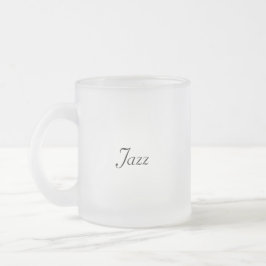Jazz Frosted Glass Mok