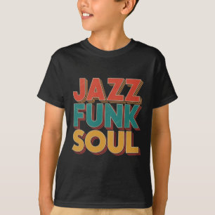 Jazz Funk En Soul - Afro Retro Vintage Muziek T-shirt
