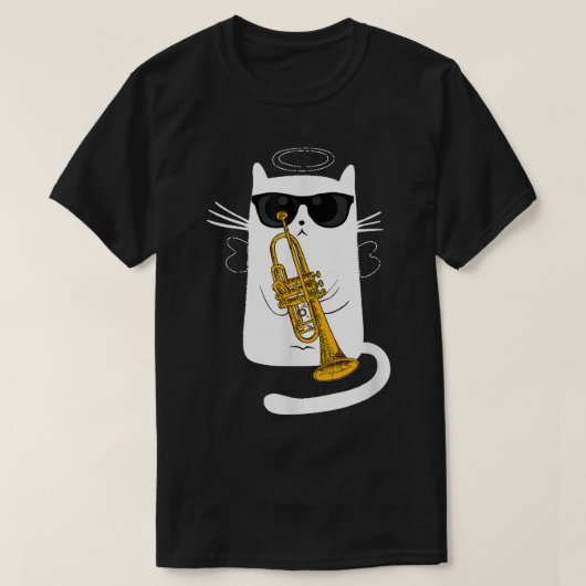 Jazz Funk & Soul Cool Cute Pplay Trumpet T-shirt (Design voorkant)