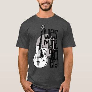 Jazz Gitaar Wes Montgomery Muziekliefhebber famili T-shirt