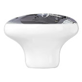 Jazz Grand Piano Keramische Knop (Zijkant)