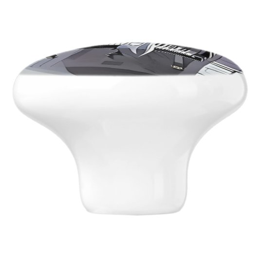 Jazz Grand Piano Keramische Knop (Zijkant)