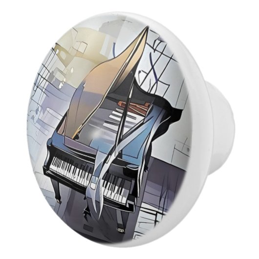 Jazz Grand Piano Keramische Knop (Rechts)