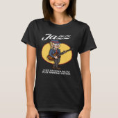 Jazz Guitar Player T-shirt (Voorkant)