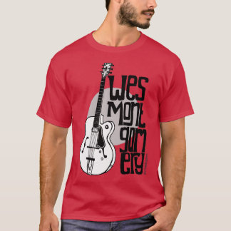 Jazz Guitar Wes Montgomery Music Lover T-shirt