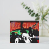 Jazz Gumbo Brass Band Briefkaart (Staand voorkant)
