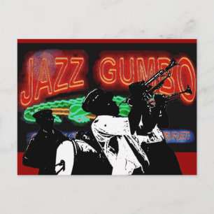 Jazz Gumbo Brass Band Briefkaart