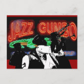 Jazz Gumbo Brass Band Briefkaart (Voorkant)