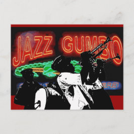 Jazz Gumbo Brass Band Briefkaart