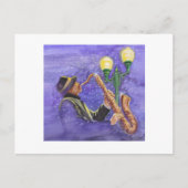 Jazz Guy briefkaart (Voorkant)