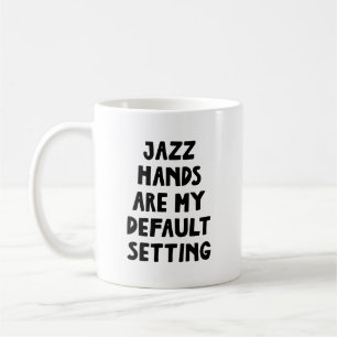 Jazz Hands Grappig Theater Cadeau Muzikaal Humor A Koffiemok