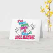 Jazz Hands! Kaart (Gele Bloem)
