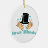 Jazz Hands Keramisch Ornament (Rechts)