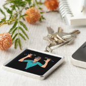 Jazz Hands Sleutelhanger (Zijkant)