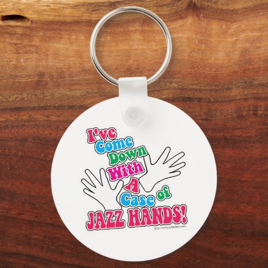 Jazz Hands! Sleutelhanger (Voorkant)
