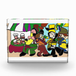 Jazz herfstkoffie fotoblokken