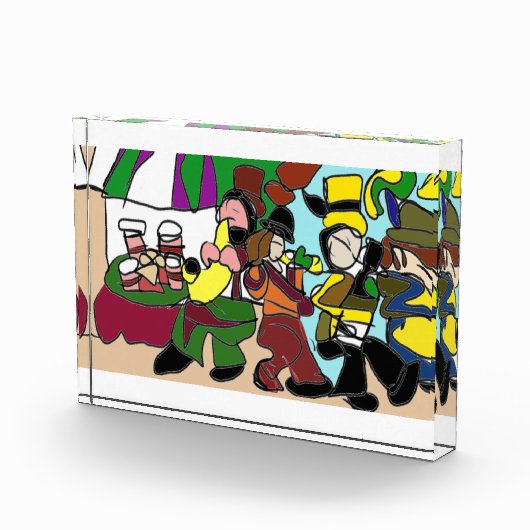 Jazz herfstkoffie fotoblokken (Rechts)