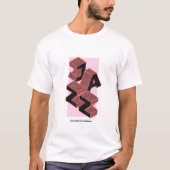Jazz het beste als je improviseert, T-shirt, Roze T-shirt (Voorkant)