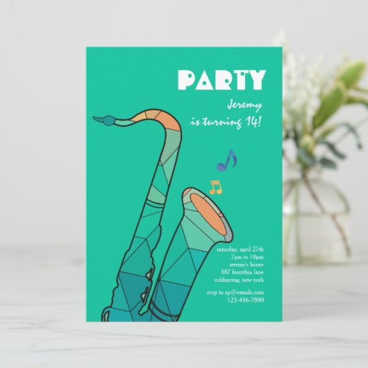 Jazz het op Uitnodiging (Staand voorkant)