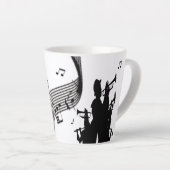 Jazz Horn Section Music Latte Mok (Rechterhoek)