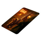 Jazz in Bar Lights Magneet (Linkerzijde)