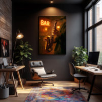 Jazz in Bar Lights